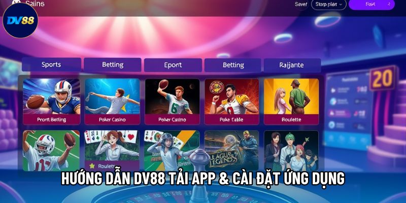 Hướng dẫn DV88 tải app & cài đặt ứng dụng