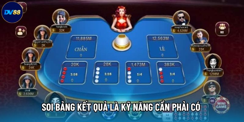 Soi bảng kết quả là kỹ năng cần phải có 